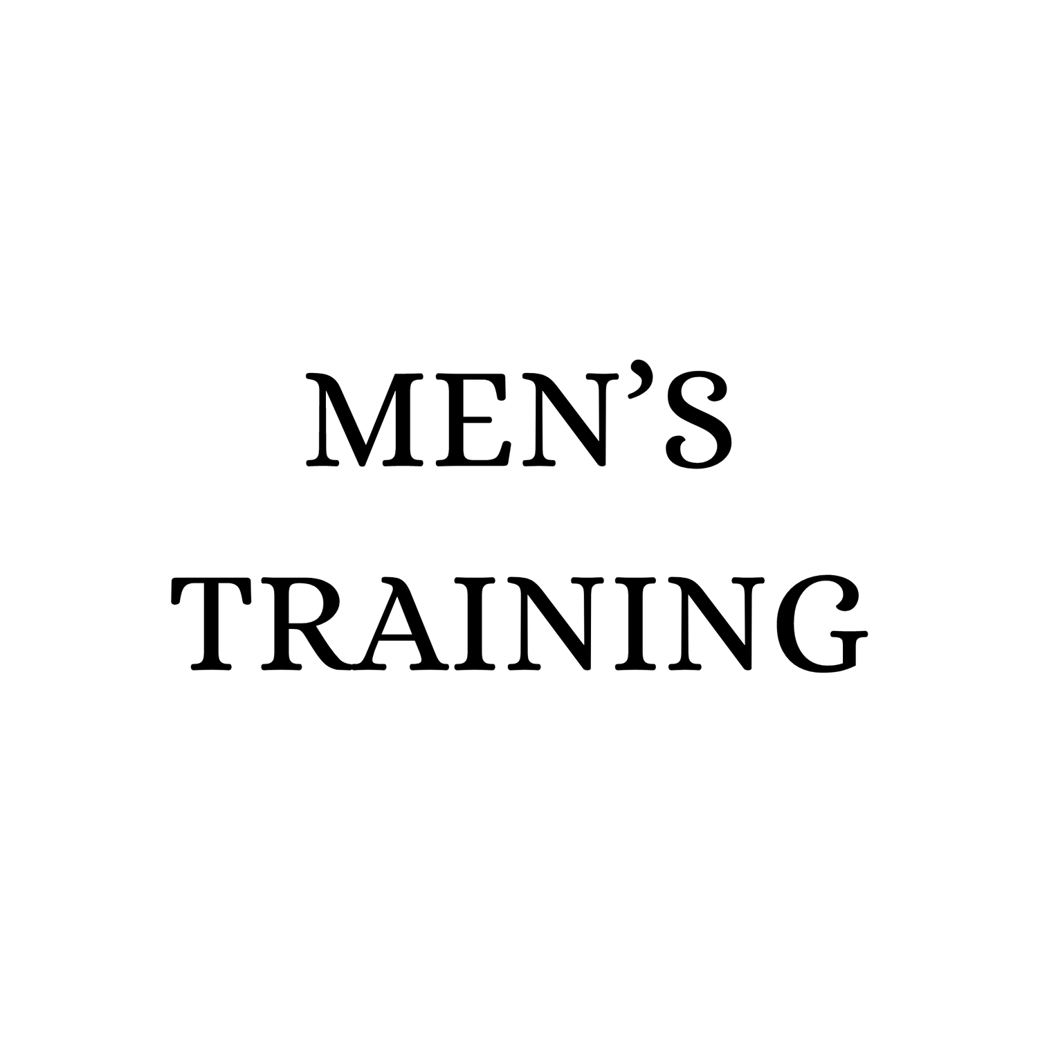 Men's Training - ADSE Apparel