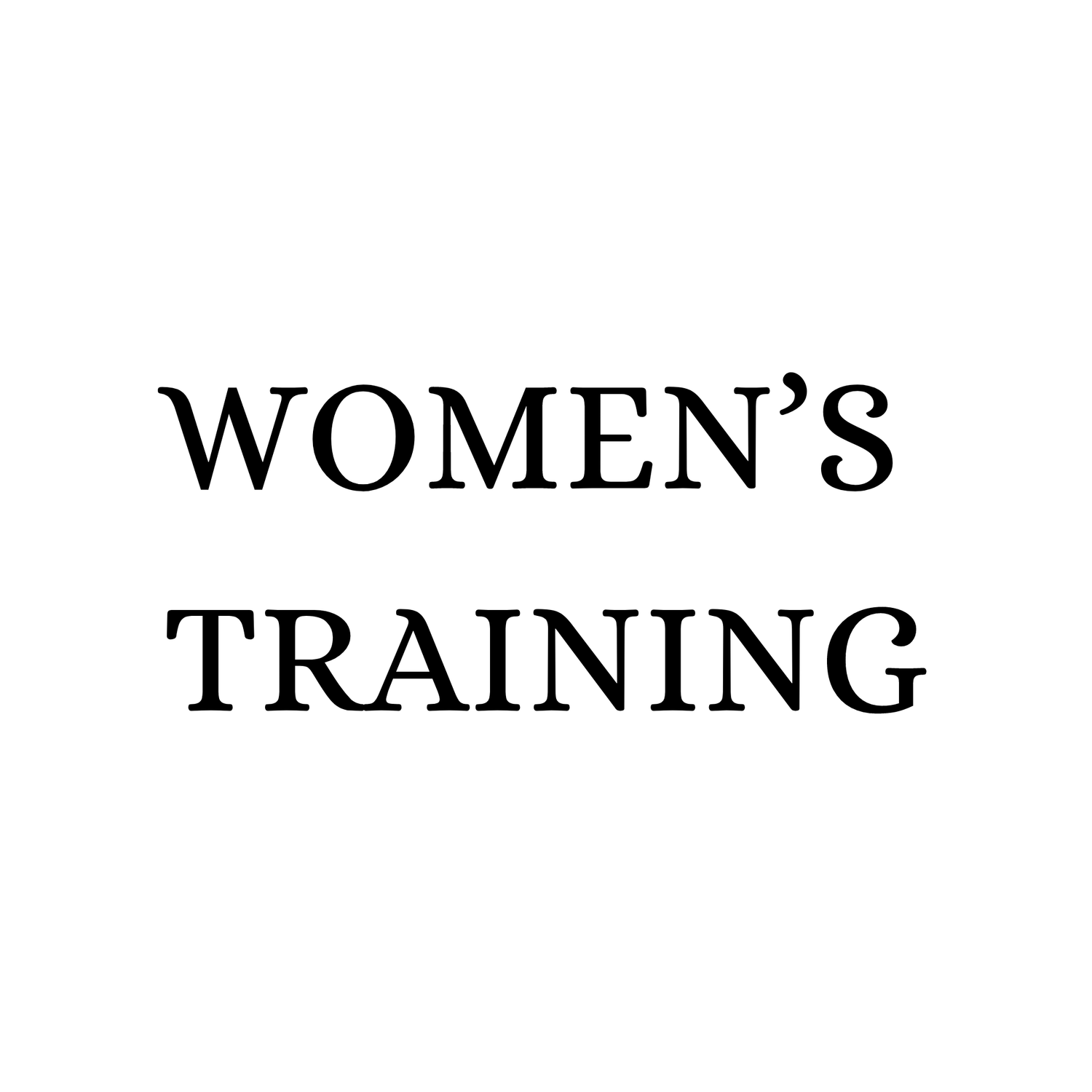 Women's Training - ADSE Apparel