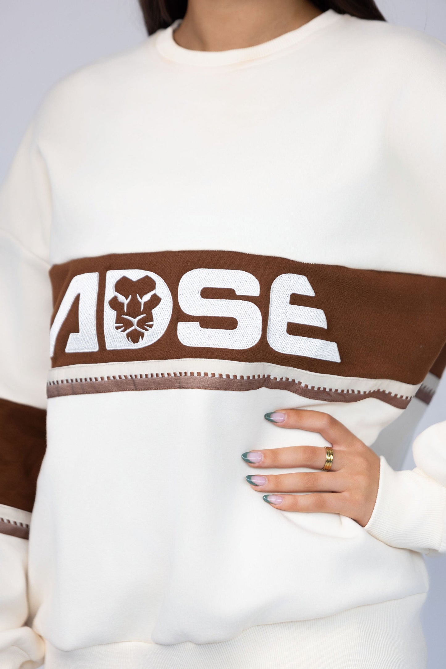 Bailey Oversized Crewneck Jumper - ADSE Apparel